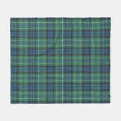 MacNeill Van Colonsay Plaid Fleece Deken (Voorkant (Horizontaal))