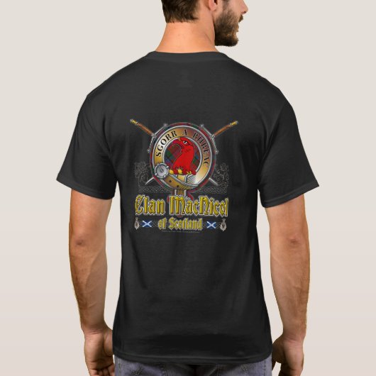 MacNicol Clan Badge T-shirt (Achterkant)