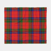 MacNicol Schotse ruit Fleece Deken (Voorkant (Horizontaal))