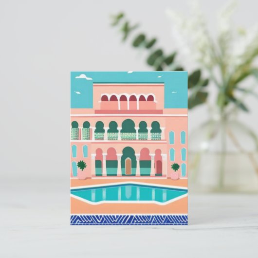 Macocco Marrakech Briefkaart (Staand voorkant)