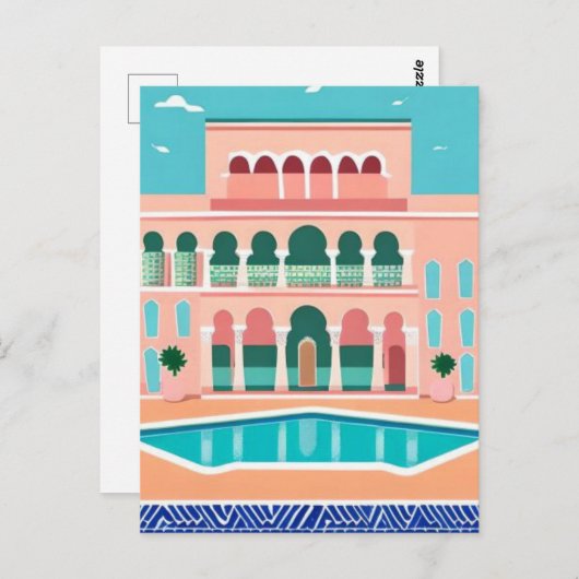 Macocco Marrakech Briefkaart (Voorkant / Achterkant)