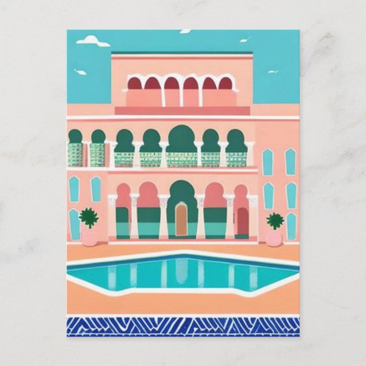 Macocco Marrakech Briefkaart (Voorkant)