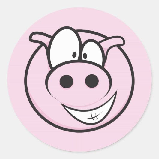 Macon en vrienden: Macon Decal Ronde Sticker (Voorkant)