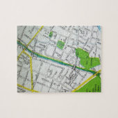 Macon, GA  kaart Legpuzzel (Horizontaal)