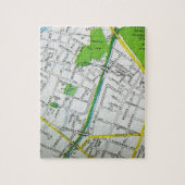 Macon, GA  kaart Legpuzzel (Verticaal)