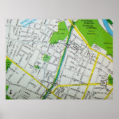 Macon, GA  Kaart Poster (Voorkant)