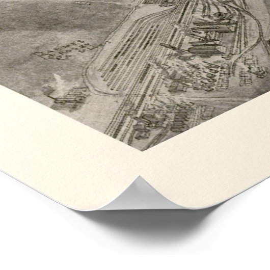 Macon, GA Panorama - 1912 Poster (Hoek)