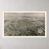 Macon, GA Panorama - 1912 Poster (Voorkant)