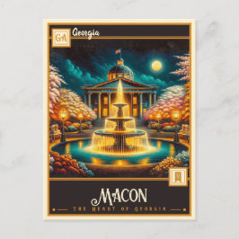 Macon, Georgia | Antiek Briefkaart