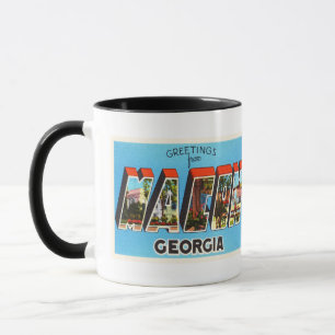 Macon Georgia GA Old Vintage Travel Souvenir Mok