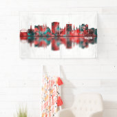 Macon Georgia Skyline Spandoek (Insitu)