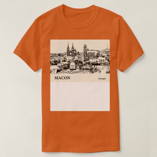 Macon Georgia TShirt 1 (Design voorkant)