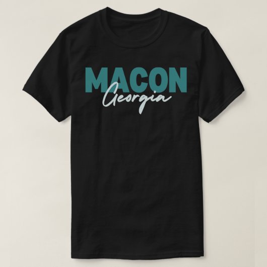 Macon Georgia TShirt 6 (Design voorkant)