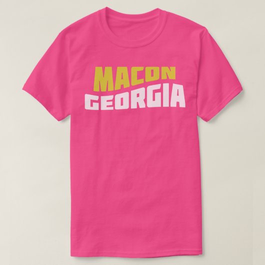 Macon Georgia TShirt 8 (Design voorkant)