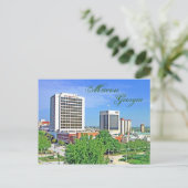 Macon, Georgia, VS Briefkaart (Staand voorkant)