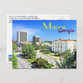Macon, Georgia, VS Briefkaart (Voorkant / Achterkant)