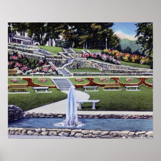 Macon Georgia Washington Park Poster (Voorkant)