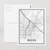 Macon Kaart (Voorkant / Achterkant)