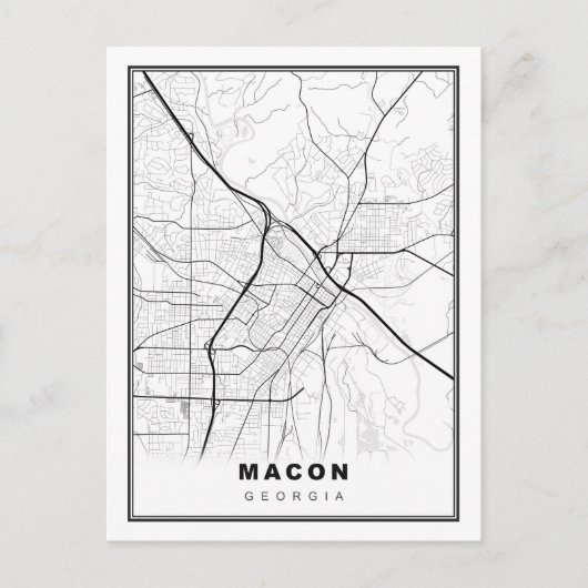 Macon Kaart (Voorkant)