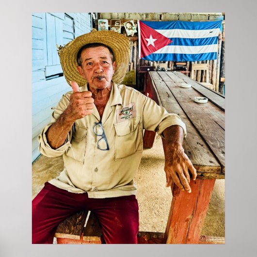 Macondo Farm Grandfather Poster (Voorkant)