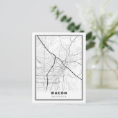 Maconkaart Briefkaart (Staand voorkant)