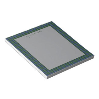 MacPhail Hunting Ancient Original Scottish Tartan Notitieblok