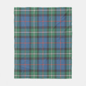 MacPhail Schotse ruit Fleece Deken (Voorkant)