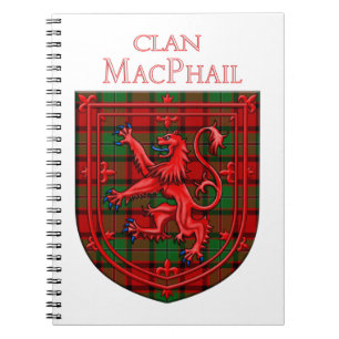 MacPhail Tartan Scottish Play Lion Rampant Notitieboek