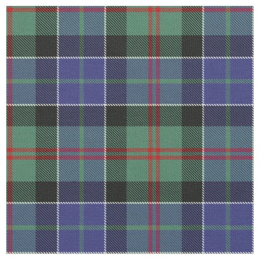 MacPhedran Clan Tartan Stof (Close Up)