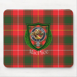 MacPhee Schotse Clan Tartan & Crest Muismat