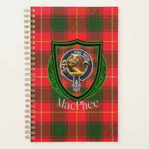 MacPhee Schotse Clan Tartan & Wapen