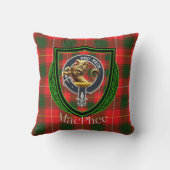 MacPhee Scottish Clan Tartan & Crest Kussen (Achterkant)