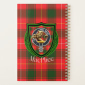 MacPhee Scottish Clan Tartan & Crest Planner (Achterkant)