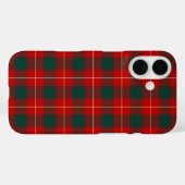 MacPhee Tartan Red en Green Pset Case-Mate iPhone Case (Achterkant (horizontaal))