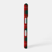 MacPhee Tartan Rood en Groen Geruit iPhone 16 Hoesje (Rechterkant)