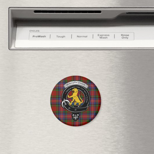 Macpherson Clan Badge Magnet (Insitu (Vaatwasser))