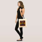 Macpherson Clan Badge & Tartan Tas (Voorkant (model))