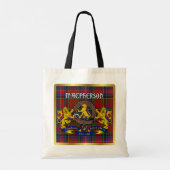 Macpherson Clan Badge & Tartan Tas (Achterkant)