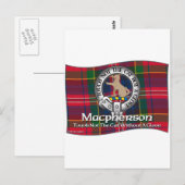 Macpherson Clan Briefkaart (Voorkant / Achterkant)