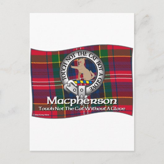 Macpherson Clan Briefkaart (Voorkant)