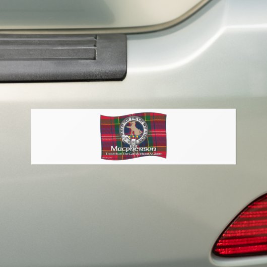 Macpherson Clan Bumpersticker (Op auto)