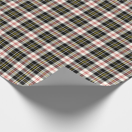 MacPherson Clan Jurk Tartan Cadeaupapier (Hoek)