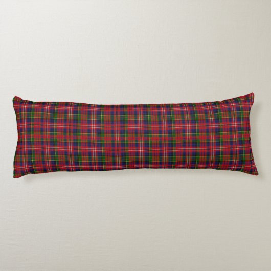 MacPherson Clan Tartan Pset Body Pillow Lichaamskussen (Achterkant)