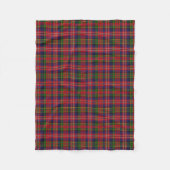 MacPherson Clan Tartan Pset Fleece Blanket (Voorkant)