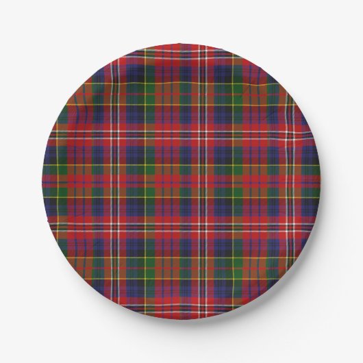 MacPherson Clan Tartan Pset Paper-Bord Papieren Bordje (Voorkant)