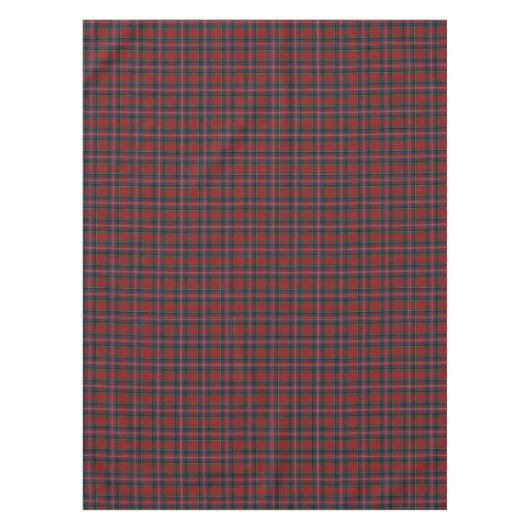 MacPherson Clan Tartan Red, Blue en Green Pset Tafelkleed (Voorkant)
