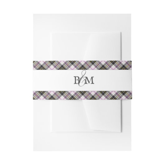Macpherson Clan Tartan Schotse Plaid Uitnodigingen Wikkel (Voorkant Voorbeeld)