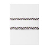 Macpherson Clan Tartan Schotse Plaid Uitnodigingen Wikkel (Achterkant Voorbeeld)