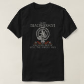 MacPherson Crubin Clan crest Schotse achternaam ta T-shirt (Design voorkant)