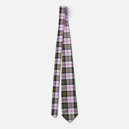 MacPherson Dress Clan Tartan Small Check Stropdas (Achterkant)